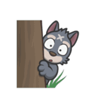 Dai-one Farm : Wolf ＆ Sheep（個別スタンプ：25）