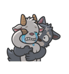Dai-one Farm : Wolf ＆ Sheep（個別スタンプ：28）