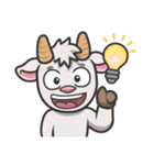 Dai-one Farm : Wolf ＆ Sheep（個別スタンプ：34）