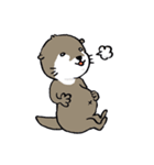 コツメカワウソの竹千代 1（個別スタンプ：16）