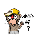 Baboon's Wasted Life (English ver.)（個別スタンプ：12）