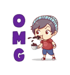 Chibi Boy（個別スタンプ：4）