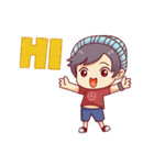 Chibi Boy（個別スタンプ：7）