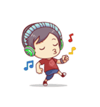 Chibi Boy（個別スタンプ：13）