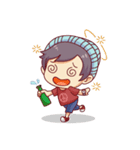 Chibi Boy（個別スタンプ：17）