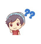 Chibi Boy（個別スタンプ：18）
