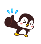かわいい茶色のペンギン。ver.2（個別スタンプ：22）
