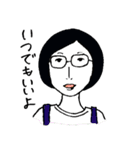 お姉さんたち 1（個別スタンプ：10）