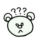 Simple Bear Face（個別スタンプ：6）