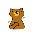 A normal bear（個別スタンプ：1）