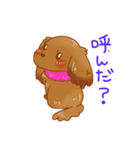ダックスのキャンちゃん①（個別スタンプ：21）
