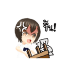 Noodee School Girl（個別スタンプ：6）