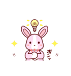 ソフトミックス☆感情♪ウサギ（個別スタンプ：4）