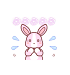 ソフトミックス☆感情♪ウサギ（個別スタンプ：24）