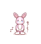 ソフトミックス☆感情♪ウサギ（個別スタンプ：33）