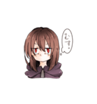 みんなに甘えたい！不器用ガールスタンプ（個別スタンプ：8）