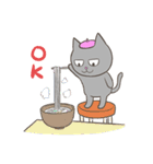 市川ヒロシ ねこのこ先生（個別スタンプ：1）