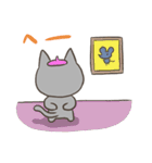 市川ヒロシ ねこのこ先生（個別スタンプ：8）