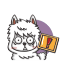 unusual alpaca（個別スタンプ：6）