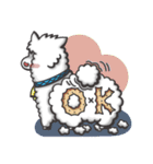 unusual alpaca（個別スタンプ：7）