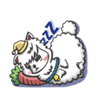 unusual alpaca（個別スタンプ：9）