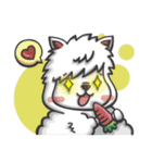 unusual alpaca（個別スタンプ：13）