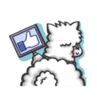 unusual alpaca（個別スタンプ：14）