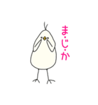 三角形の鳥さん（個別スタンプ：11）