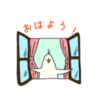 三角形の鳥さん（個別スタンプ：25）