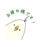 三角形の鳥さん（個別スタンプ：28）