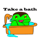 Funny frog frog（個別スタンプ：2）