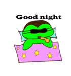 Funny frog frog（個別スタンプ：17）