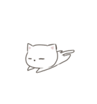 ダレるだれねこ（個別スタンプ：1）