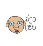 Khun Lung Charlie Bowlarn（個別スタンプ：40）