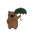 旦那さんはウォンバット（個別スタンプ：3）