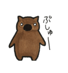 旦那さんはウォンバット（個別スタンプ：9）