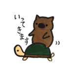 旦那さんはウォンバット（個別スタンプ：14）