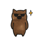 旦那さんはウォンバット（個別スタンプ：32）