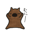 旦那さんはウォンバット（個別スタンプ：33）