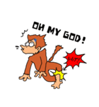BREAKING MONKEY 2（個別スタンプ：21）