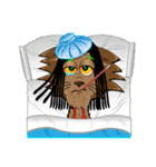Jamaican Rasta Cat Version 2（個別スタンプ：6）