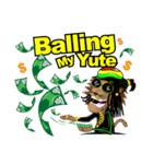 Jamaican Rasta Cat Version 2（個別スタンプ：7）