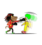 Jamaican Rasta Cat Version 2（個別スタンプ：9）