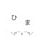 しゃべる顔文字ちゃん(その4)（個別スタンプ：13）