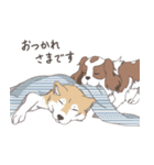 キャバリアのレオンくんと一緒！（個別スタンプ：34）