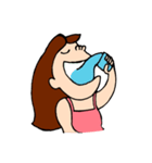 dramagirl（個別スタンプ：35）