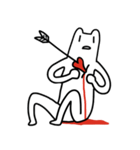 Pi pi Cat and Red（個別スタンプ：2）