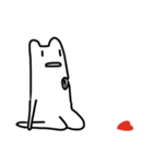 Pi pi Cat and Red（個別スタンプ：14）