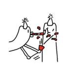 Pi pi Cat and Red（個別スタンプ：21）