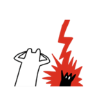 Pi pi Cat and Red（個別スタンプ：32）